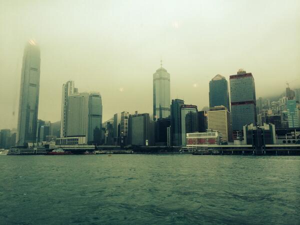 Hong Kong harbour tour before I jump on a plane for 19 hours. #hometime
