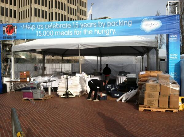 KatieABC7's tweet photo. This is the call to action from #Salesforce.com CEO @Benioff. Event from11am-2pm. Janelle #Monae will preform! http://t.co/5QEpGyekjP