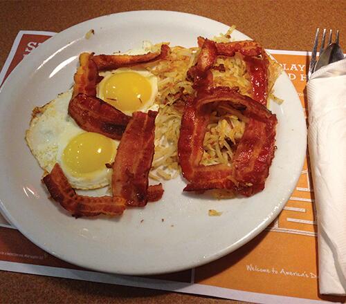 DennysDiner's tweet photo. Happy 58th birthday, @BryanCranston! You're always welcome to baconize your special day here. http://t.co/do4gLDfrCc