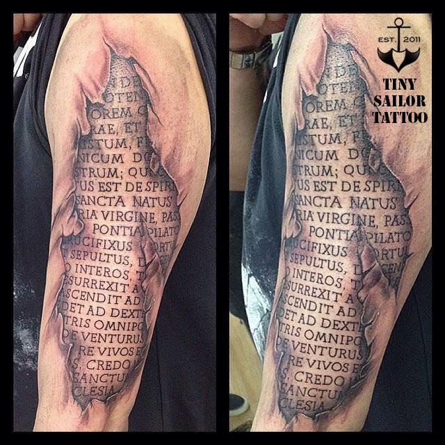 the lords prayer tattooTikTok Search