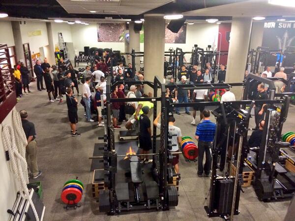 TheSunDevils's tweet image. ASU Pro Day. #AnyChallenge