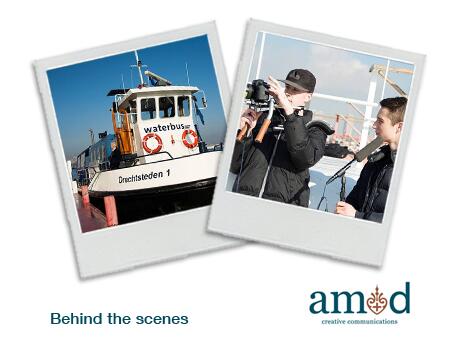 AMplusD's tweet image. Zeer geslaagde opnamedag van de Waterbus promovideo!
