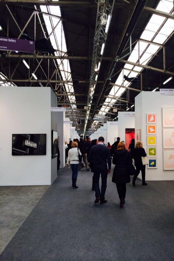 OnFairYC's tweet photo. Incredible time at #armoryshow14 # NY http://t.co/Woaa7DuZ3Z