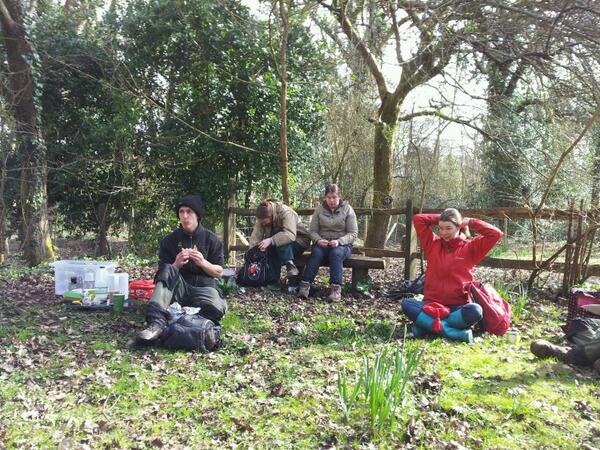 DianneNTWH's tweet photo. Lunch at Oakhurst Cottage.  @NTWH http://t.co/WsUidZAl1N