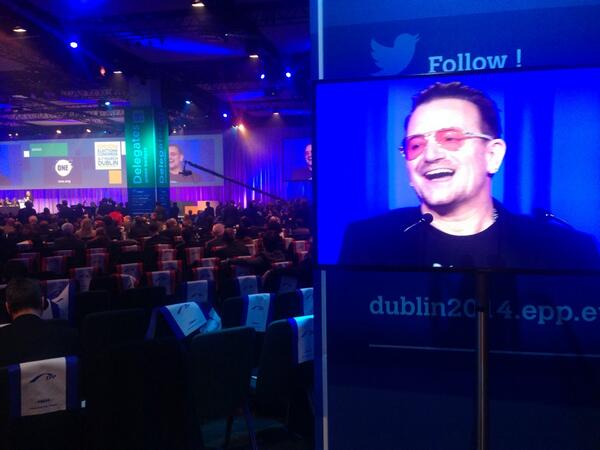 Bono na sumite epp. Ten chlapec ma fakt dobre myslienky