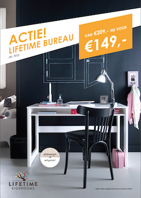 “#Bureau met opbergvak van Life Time #actieprijs Ideaal voor #kind #tiener! Bestel snel op bit.ly/P8eGfy ”
