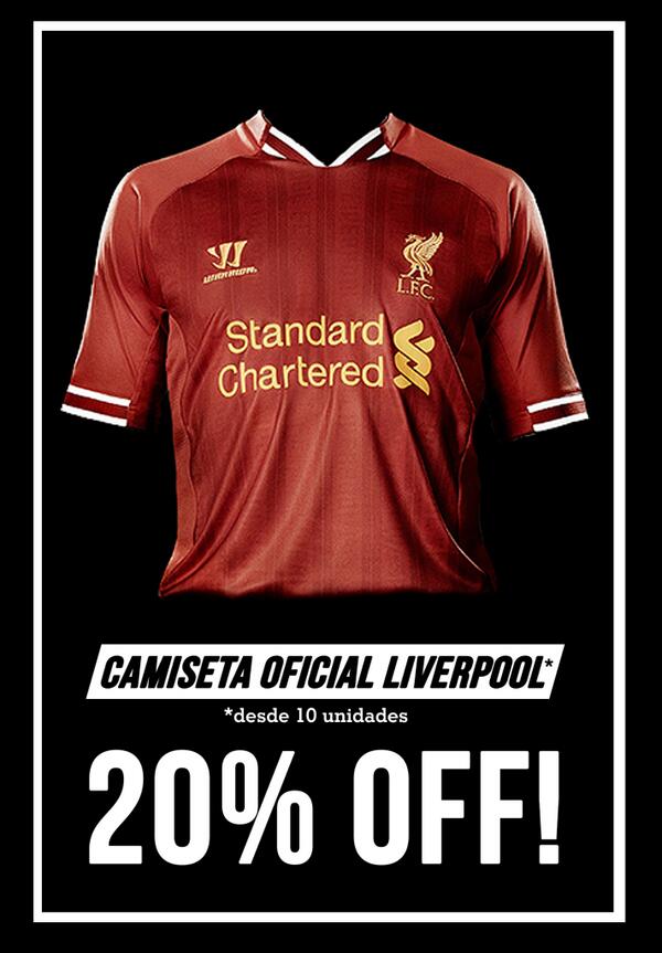 ¿Todavía no tenes equipo nuevo? ¿Que te parece la camiseta original del Liverpool <a href="/WarriorFtblPy/">Warrior Fútbol Py</a>?
