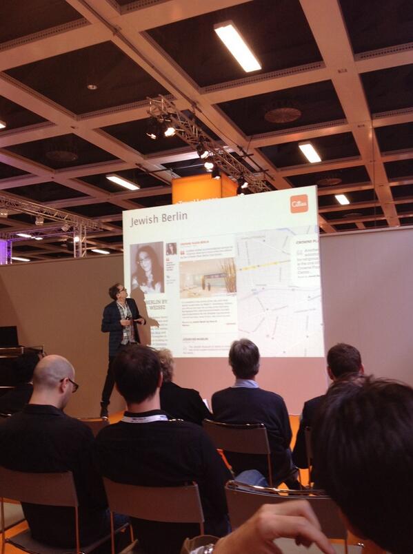 MaryTraf's tweet image. A #itbberlin anteprima @CittiesGuide, l&apos;app che vuole mettere insieme i blogger di nicchia su una citta&apos; in una guida