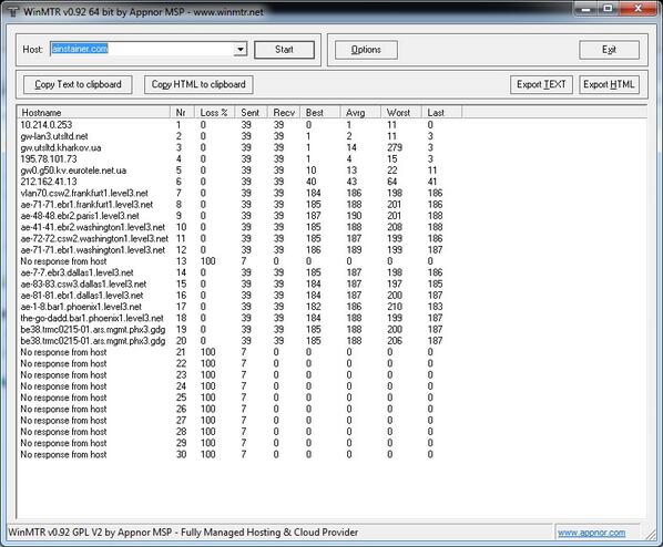 Ainstainer's tweet photo. @GoDaddy  The route breaks at GoDaddy.. http://t.co/rOkYuqCygg