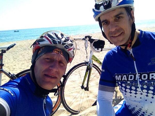 Genial dia de entreno con final en la playa  <a href="/MADFORM/">MADFORM</a>  never stop