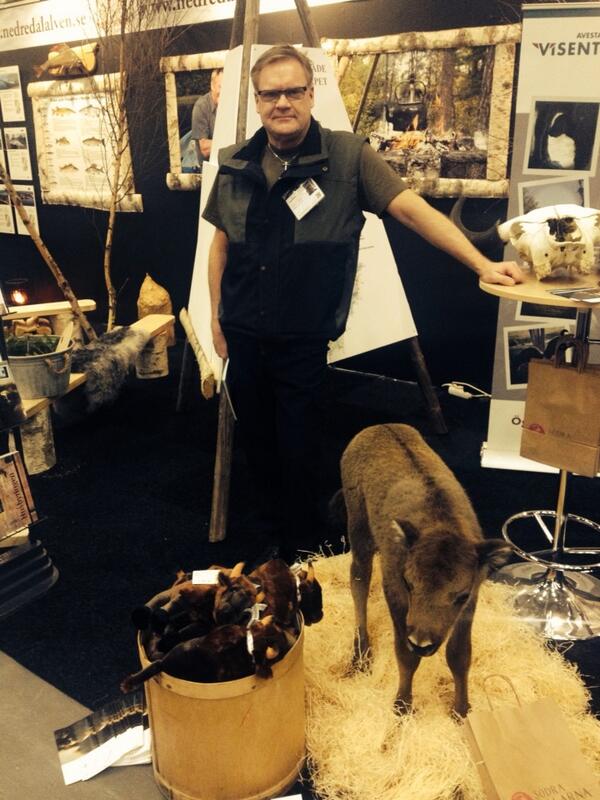 Tekniska chefen på Vildmarksmässan visar upp@avesta visentpark #avesta2020