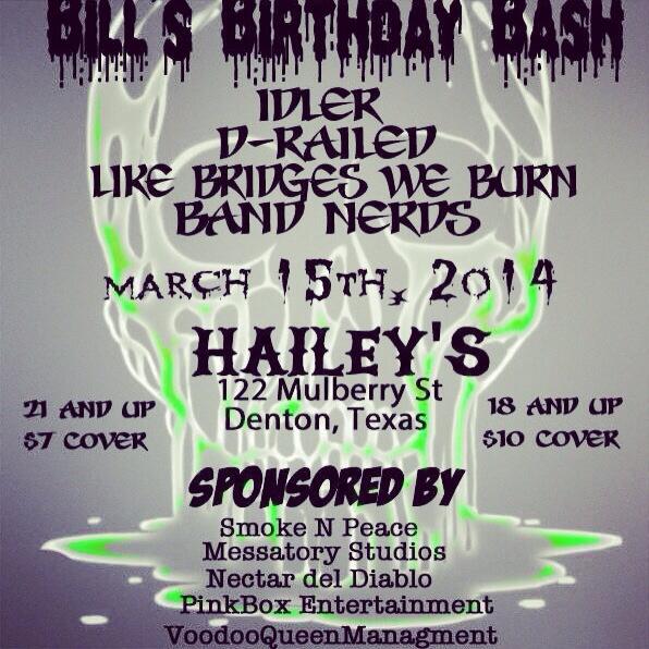 DFWUndercover's tweet photo. Epic show 3/15/14 @haileys2 http://t.co/6Z99y0xBal