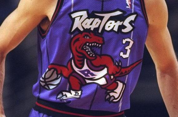 1990's toronto raptors jersey