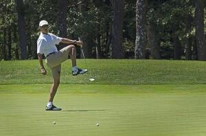 Venezuela, Crimea on fire, four Americans missing in plane disappearance so Obama goes golfing