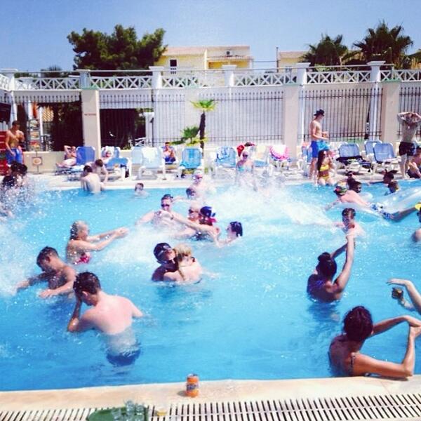 club1830's tweet photo. If you're up for a pool party this summer, there's no better place than #Kavos! https://t.co/hitLY6CY34 http://t.co/rMLtT8DU4A