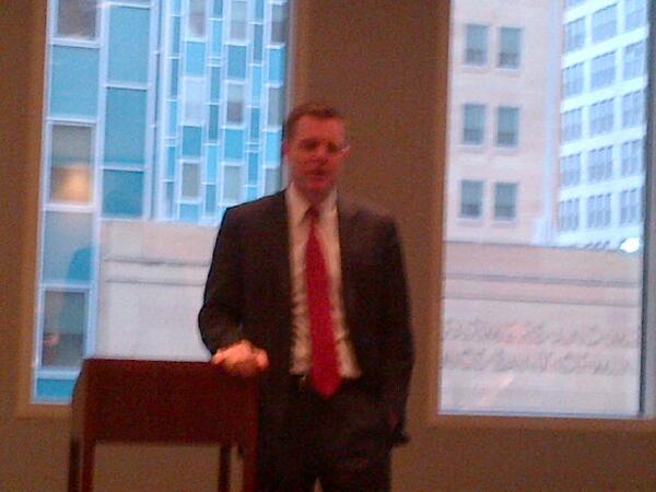 JMbythelake's tweet photo. .@tonysertich focussed on "getting govt to work right"+cutting thru redtape @MplsChamber @ToddChamberGuy @CanCGMPLS http://t.co/UWl1GRKDcX
