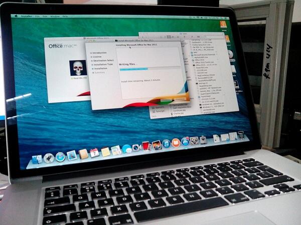 bbandac's tweet image. I found the fastest machine. My life has changed #MacBookPro2013 #Retina 15"