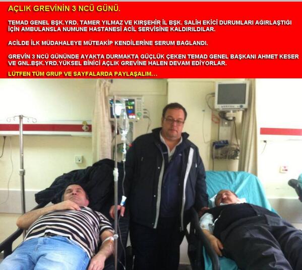 Ferhataltunkus1's tweet photo. #direnmegenelkurmay #direnmehükümet #DirenAssubay #AssubaylarSokaktaÖlüyor  3. günde 2 assubay hastaneye kaldırıldı. http://t.co/Esd4Q0auLq
