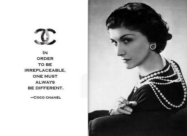 tidybooks's tweet photo. “Coco Chanel as she grew up in orphanages and came from nothing.." Geraldine
 #WomensDay2014 @womensday http://t.co/2ZAQtE1dpC