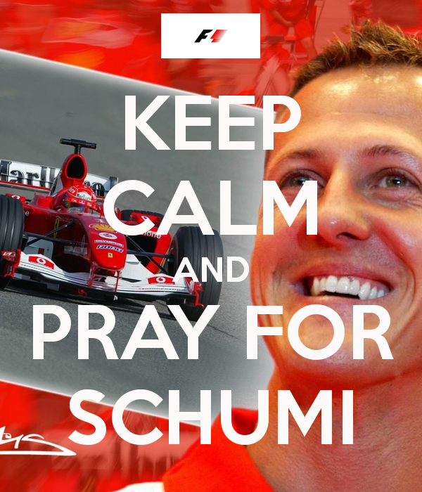hikeangel's tweet photo. Believing in your 92nd (and most important) victory.  Get well soon ! #ForzaSchumi #Hero #Legend http://t.co/xkibCPKLVL