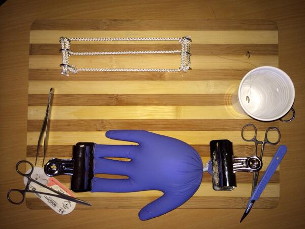 The jiggly gym! Gotta get those hands pumping <a href="/KingsNeuro/">King's Neurosurgery</a>