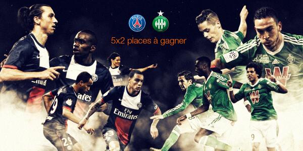 TeamOrangeFoot's tweet photo. RT + Follow @le12emehomme ! 5 x 2 places à gagner pour @PSG_inside – @ASSEofficiel le 16 mars ! #PSGASSE #AppliLigue1 http://t.co/z4fD6PKlk2