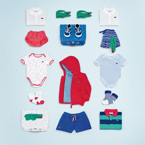 Lacoste on Twitter: "Polos, colors &amp; the LACOSTE croc – ingredients for every kid's wardrobe. Baby wear: http://t.co/JbqSMQeEDG" Twitter