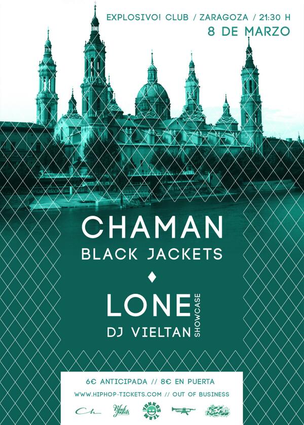 Chamanmadrid's tweet photo. Todo listo. Zaragoza, nos vemos mañana! @lonezgz @LaTapaderaProds @blackjacketsbnd @Dj_Vieltan http://t.co/0lNJ8M9orL