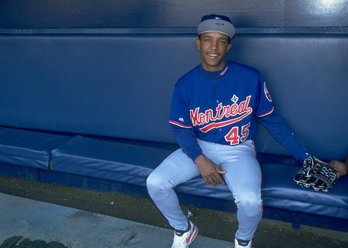 SI Vault on X: Pedro Martinez hangs out in the Expos dugout