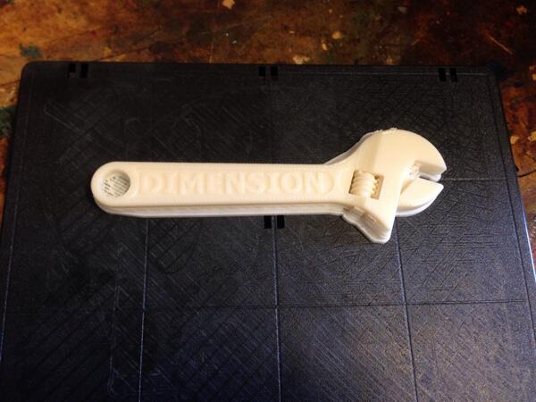 STEMK8plus's tweet image. First print of the day! #3dprinting