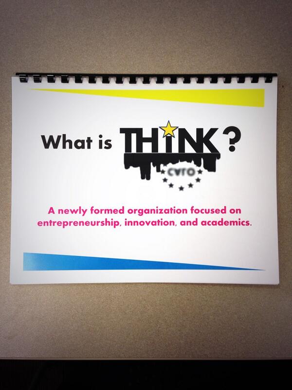 Huge meeting today for THINK. Meeting with the Vice President.