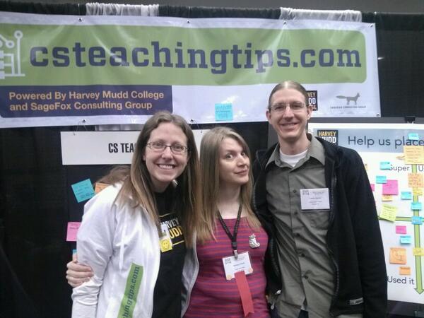 CSTeachingTips's tweet image. Mudders at #sigcse2014 @harveymudd