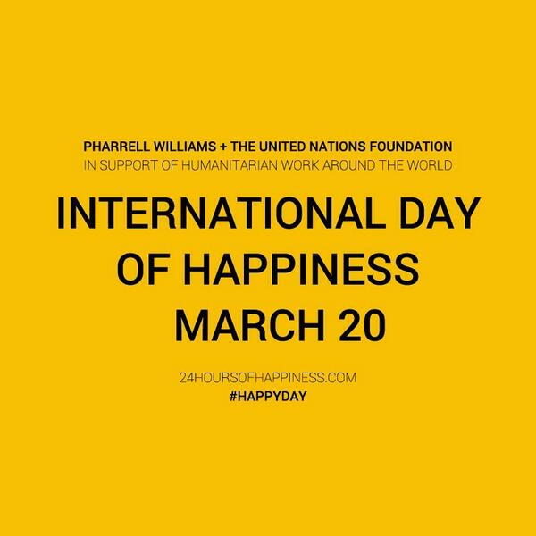 Pharrell's tweet photo. Clap along if you feel like happiness is the truth... http://t.co/BN9wxlNq7m