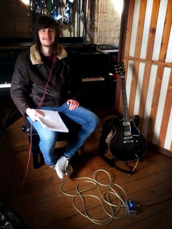 Real word studios. What a couple days. Dirty blues in the perfect setting. Conman's happy too.