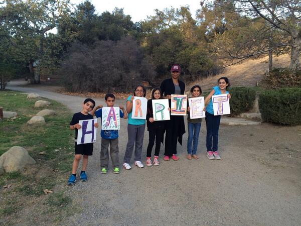 vanessapeter's tweet image. Harriet Tubman celebration just got some kid power! @GirlTrek #harriet #girltrek