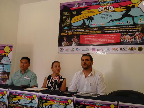 PERIODICO_VIGIA's tweet photo. Realizarán la primera carrera Vive Manzanillo El 16 de marzo en la Unidad Deportiva 5 de Mayo. http://t.co/dxRDOixKUM http://t.co/p3OC9csqPL