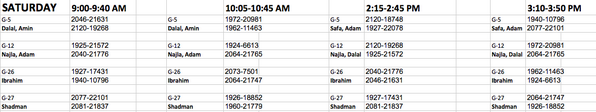 MIST2014DEBATE's tweet photo. Please check out room schedule for tomorrow!!! http://t.co/0kHLFg3jeq