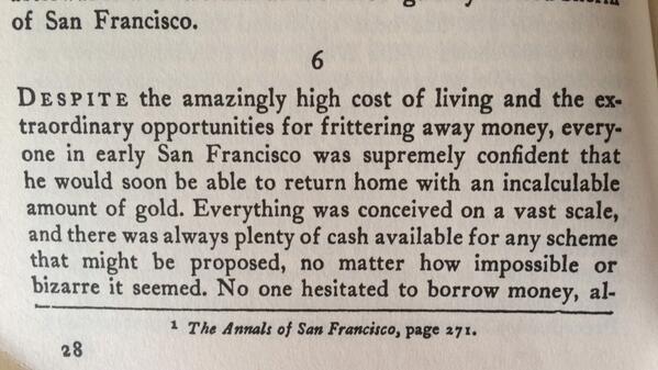 San Francisco described in a 1930s history book