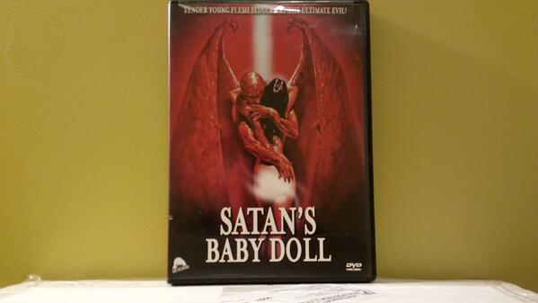Collectorpimp's tweet image. SATANS BABY DOLL Severin 2007 like new. Includes US shipping. $15. Paypal/ check is good.