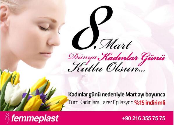 docibrahimaskar's tweet photo. Femmeplast'dan Kadınlarımıza Mart ayı boyunca Lazer Epilasyon İndirimi Hediye...http://t.co/A3MNFOxJkF http://t.co/Ja8sKdKuHd