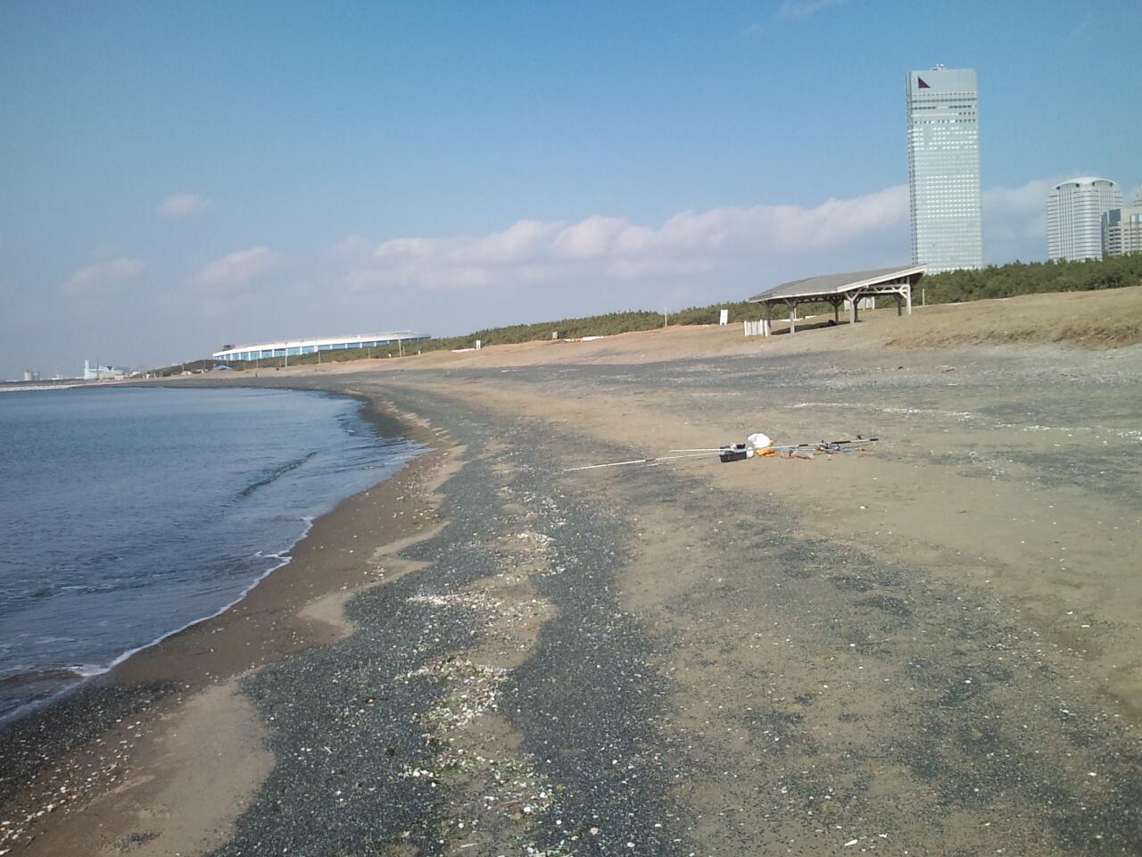 幕張の浜