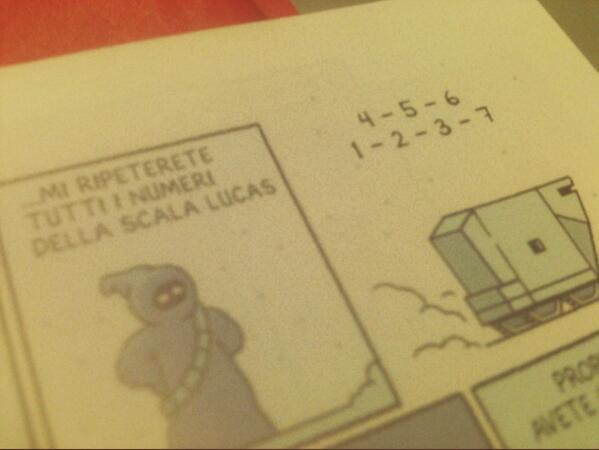 twiscardi's tweet image. #dailyrelief contate con me 4,5,6,1,2,3,7: la scala lucas! #episodeVII #starwars @gambineri @wireditalia