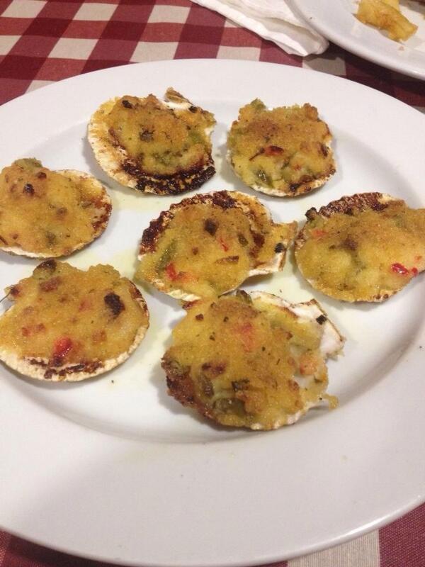 Una de Zamburiñas!! Apetece?  #caminodesantiago #buencamino