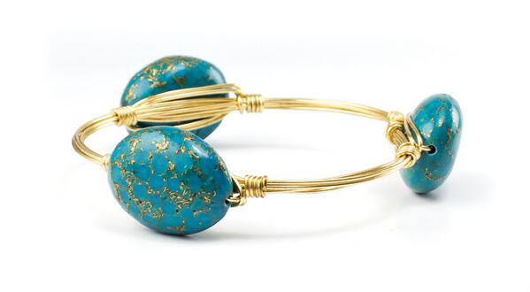 #Shoplocal find we love: This Bourbon &amp; <a href="/Boweties/">Bourbon and Boweties</a> handmade bracelet available at Sassy Boutique, Vero Beach