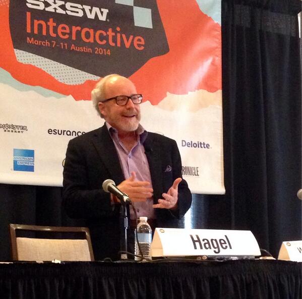 DeloitteTMT's tweet photo. What's the key to driving performance improvement? Worker passion @jhagel  #WPRedesign #deloittesxsw #SXSW http://t.co/ynW37yqtub