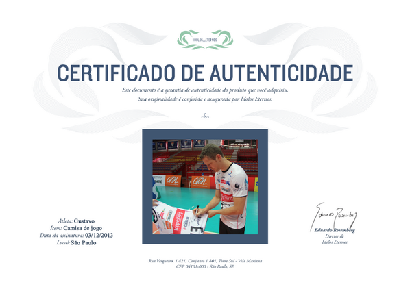 IdolosEternos's tweet photo. Só aqui você tem 100% de garantia sobre a legitimidade do autógrafo do seu ídolo =) http://t.co/oXvpes2HWB