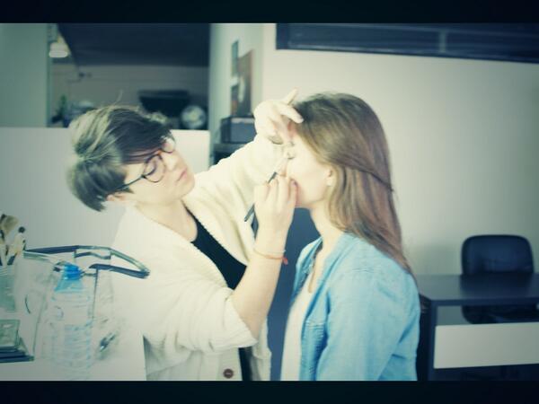 MakeupLara's tweet photo. Working day! http://t.co/DcEfSUvEYi
