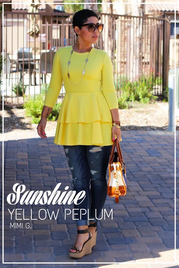 mimigstyle's tweet image. Rocking my @SteveMadden #hamtin #wedges with my #diy peplum. These are my new obsession!