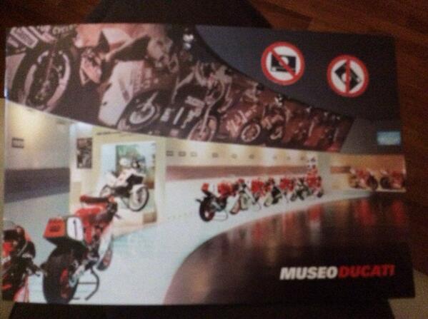 LorisRocchi's tweet photo. Oggi al museo Ducati ho incontrato Cal Crutchlow... http://t.co/Ie8z019sI8