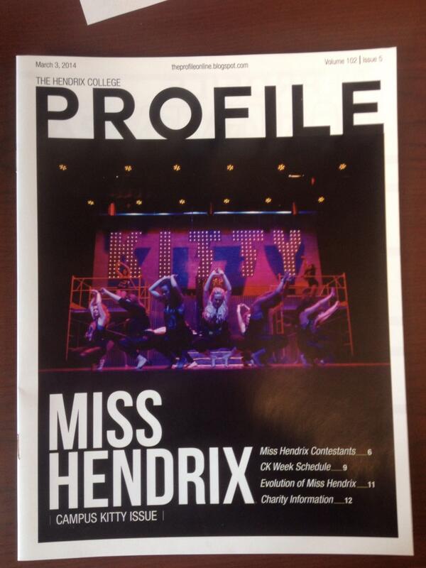 HDXProfile's tweet photo. Don't forget to pick up the Campus Kitty issue of The Profile to learn all about the Miss Hendrix contestants! http://t.co/dIhZSyWdZU